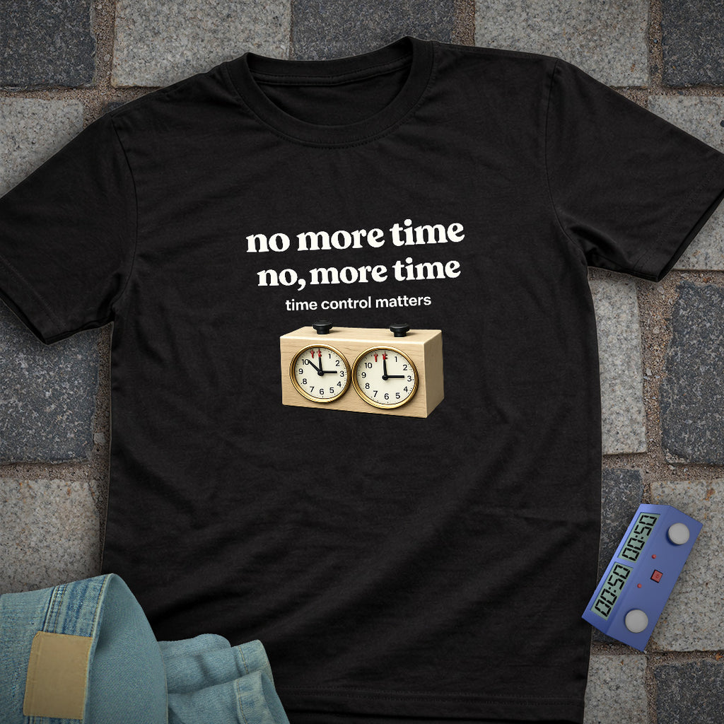 Time Matters Chess T-Shirt