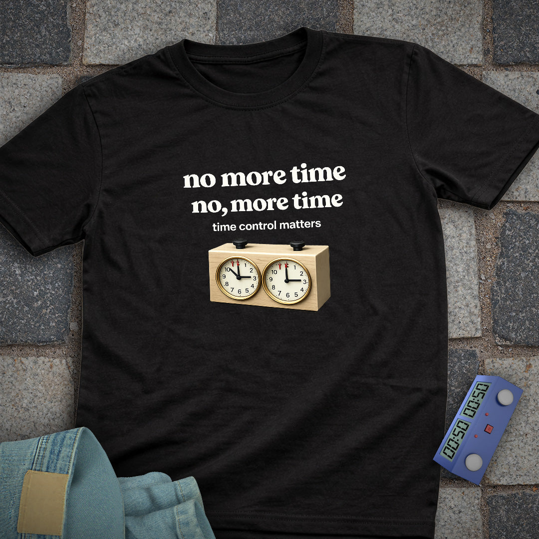 Time Matters Chess T-Shirt