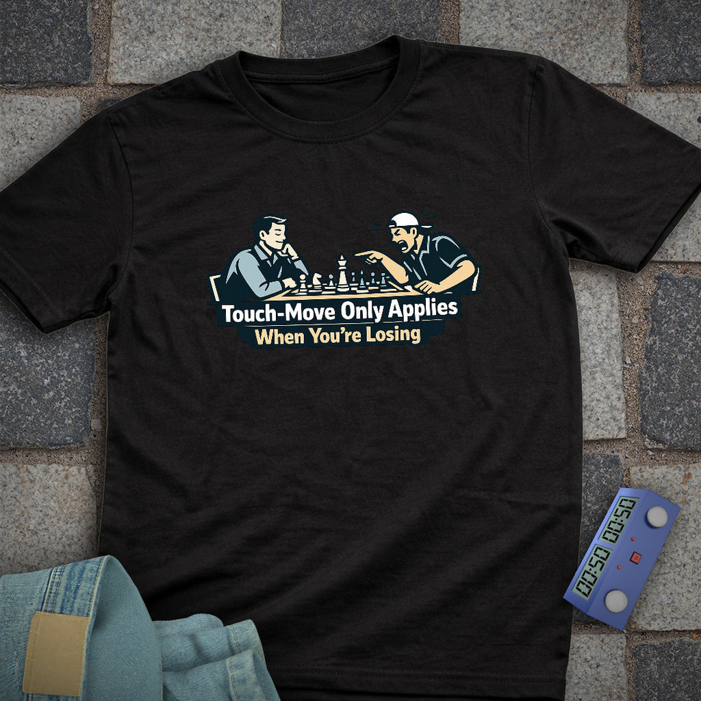 Touch Move Rule Chess T-Shirt