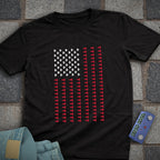 USA Flag Chess T-Shirt