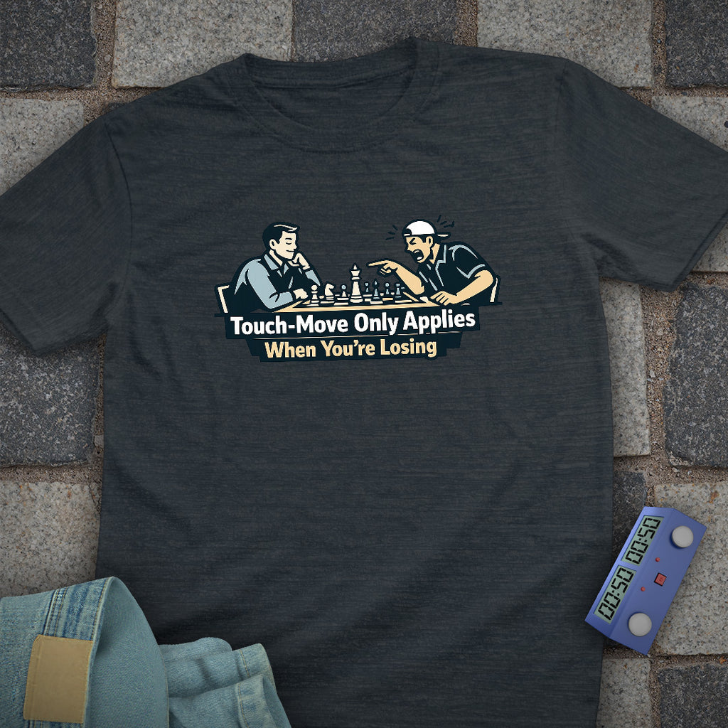 Touch Move Rule Chess T-Shirt