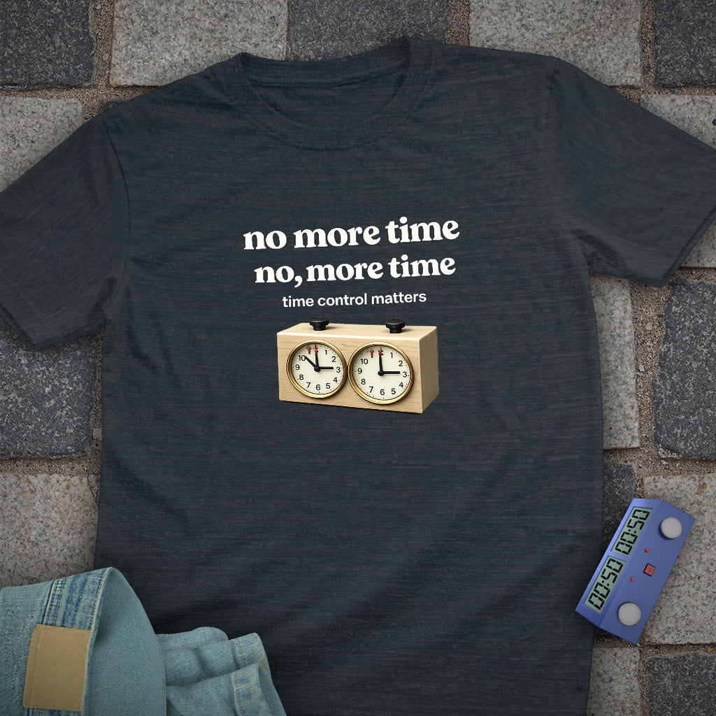 Time Matters Chess T-Shirt