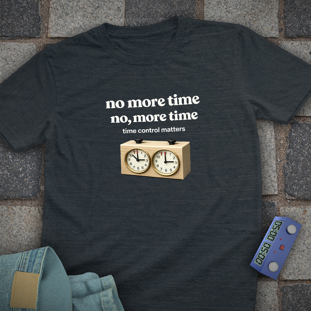 Time Matters Chess T-Shirt