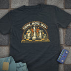 Think Move Win Chess T-Shirt
