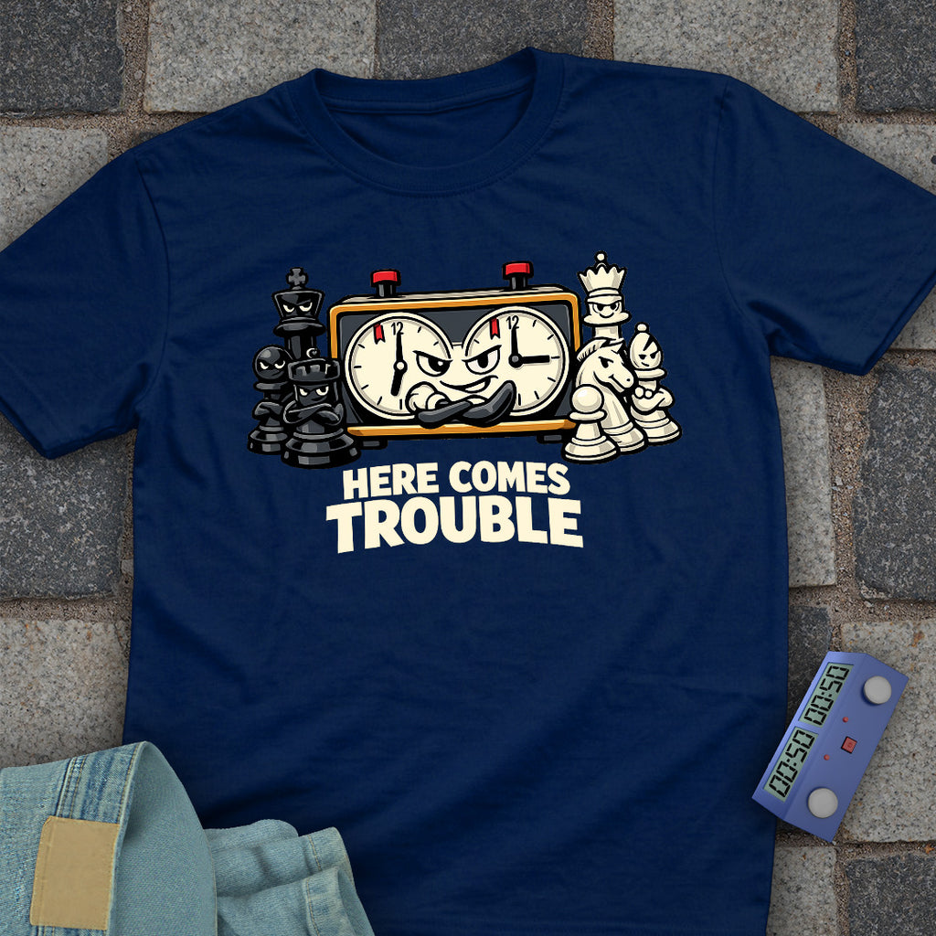 Here Comes Time Trouble T-shirt
