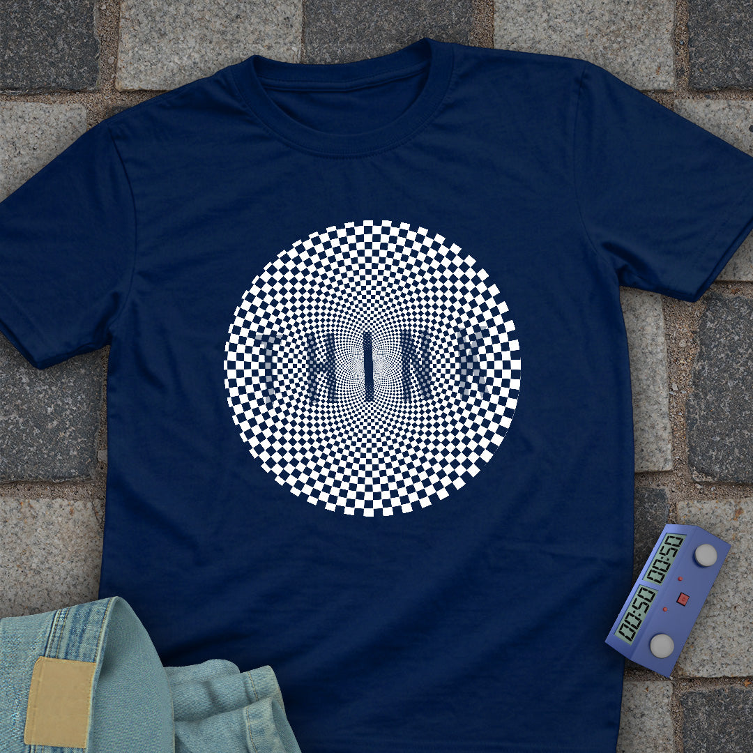 Think Illusion Chess T-Shirt