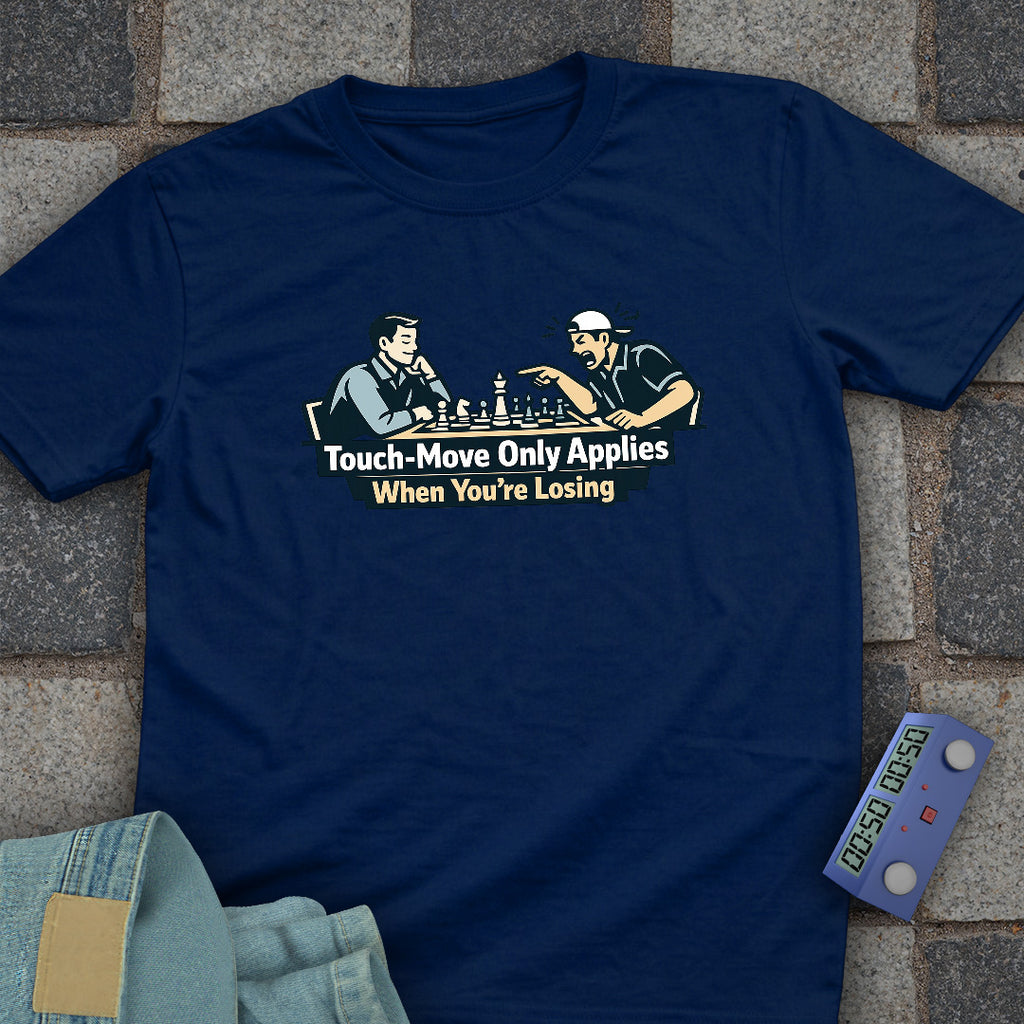 Touch Move Rule Chess T-Shirt