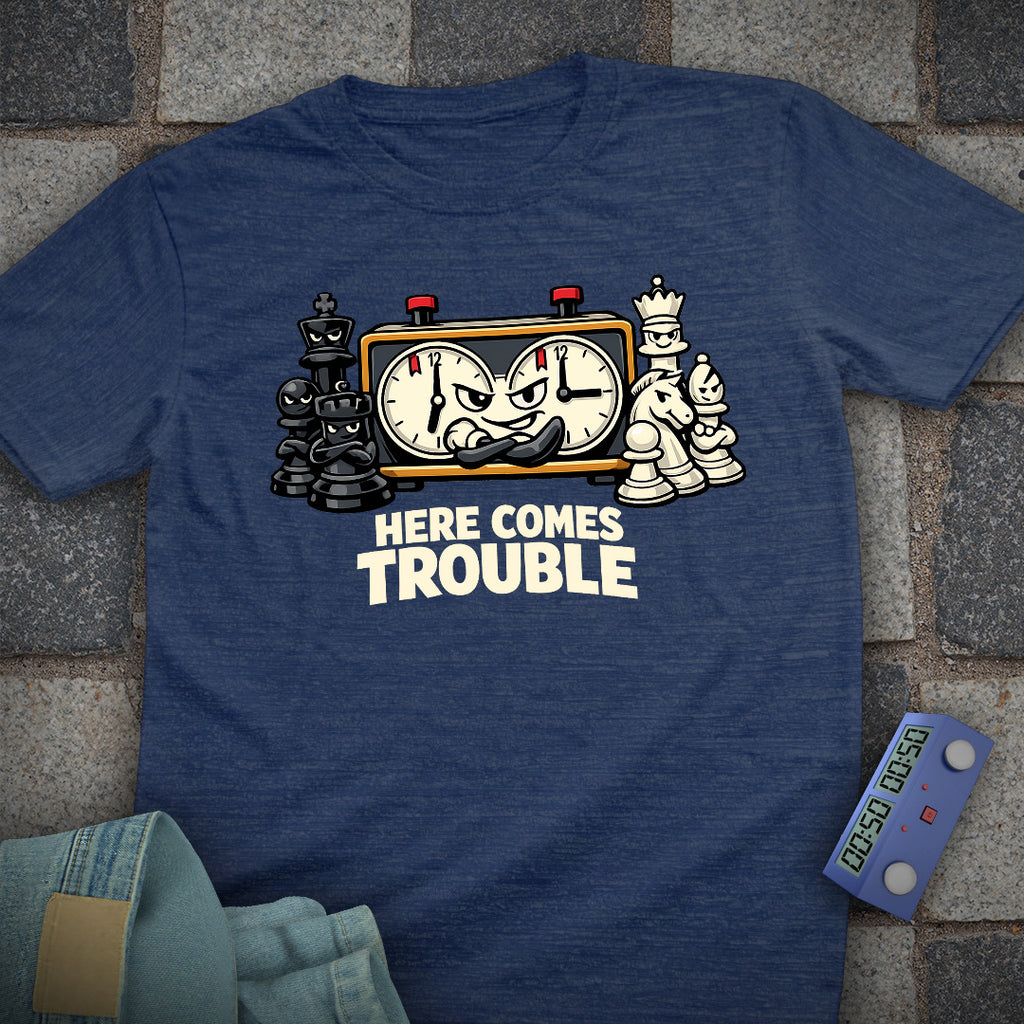 Here Comes Time Trouble T-shirt