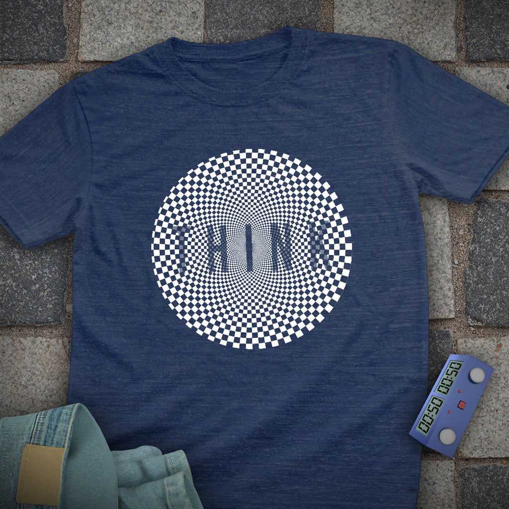 Think Illusion Chess T-Shirt