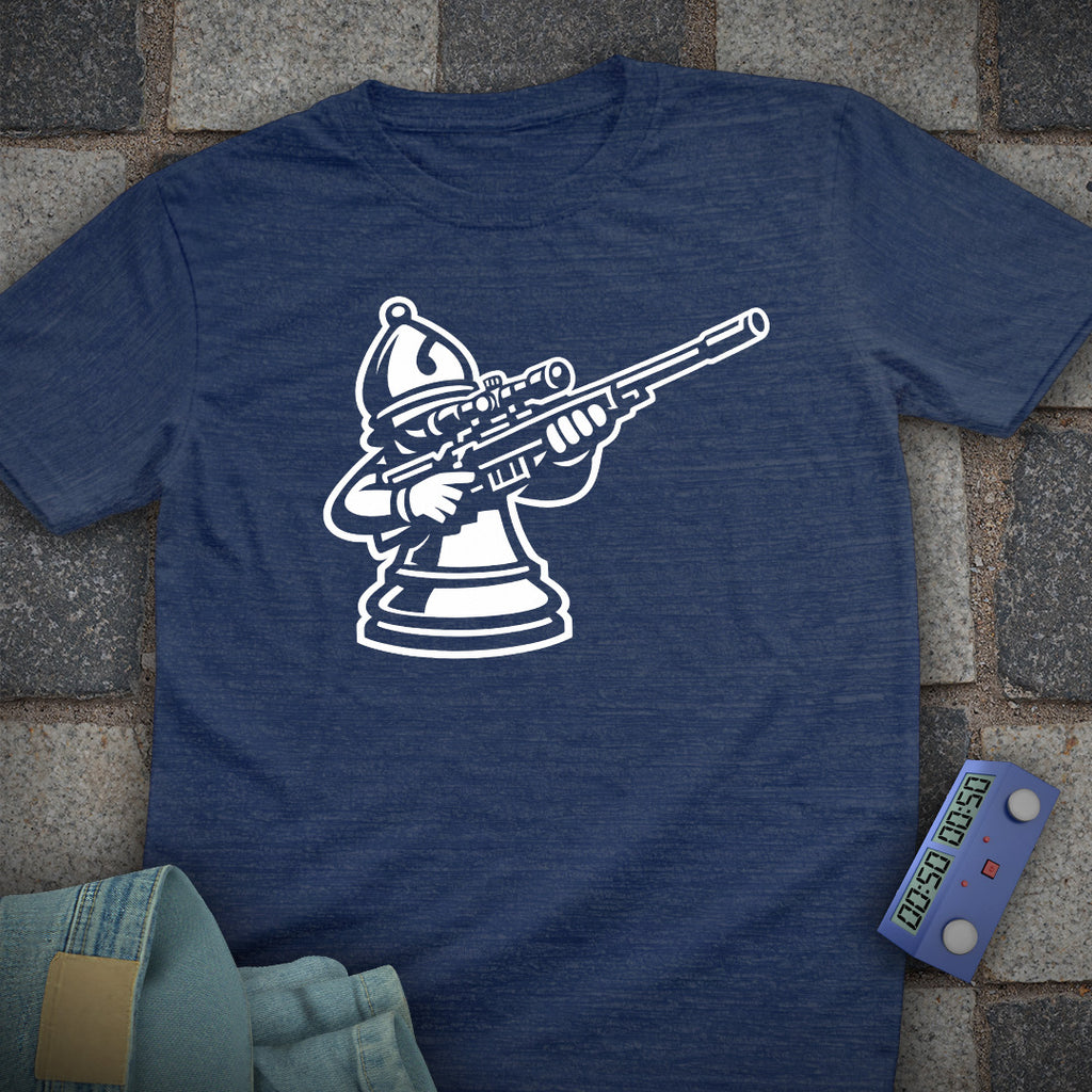 Bishop Sniper Chess T-Shirt