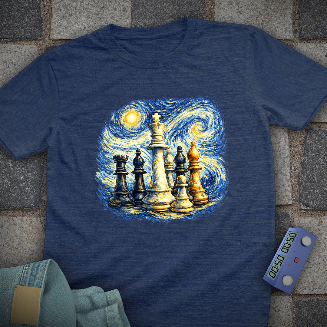 Van Gogh Chess T-Shirt