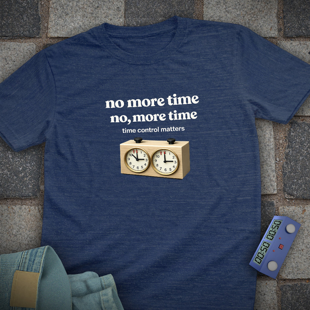 Time Matters Chess T-Shirt