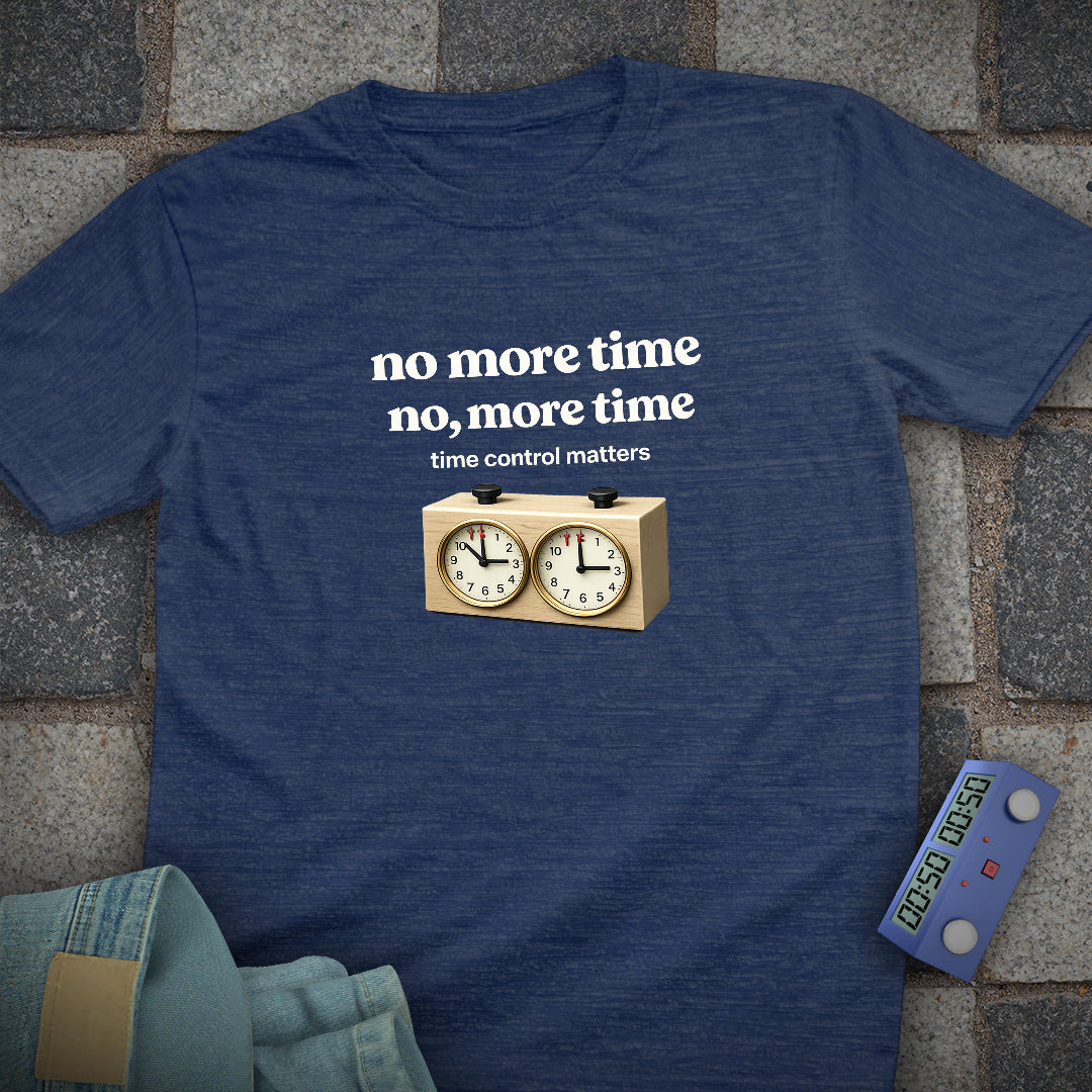 Time Matters Chess T-Shirt
