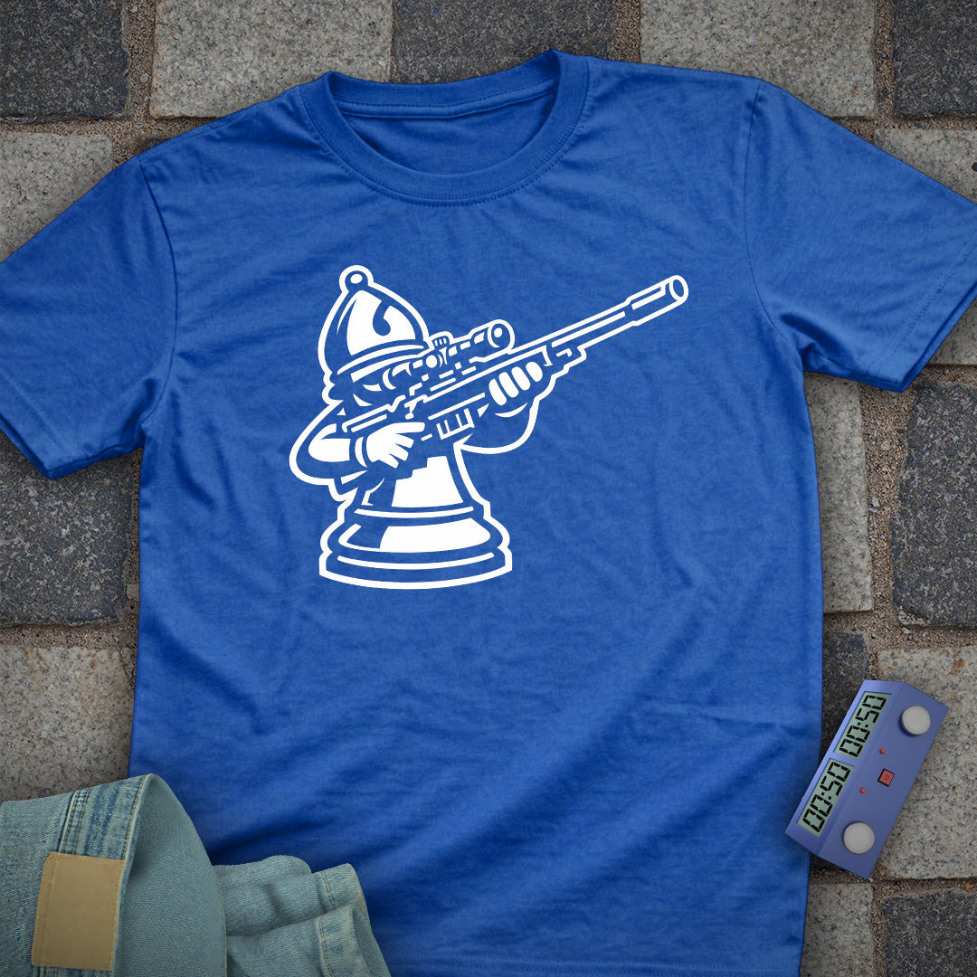 Bishop Sniper Chess T-Shirt