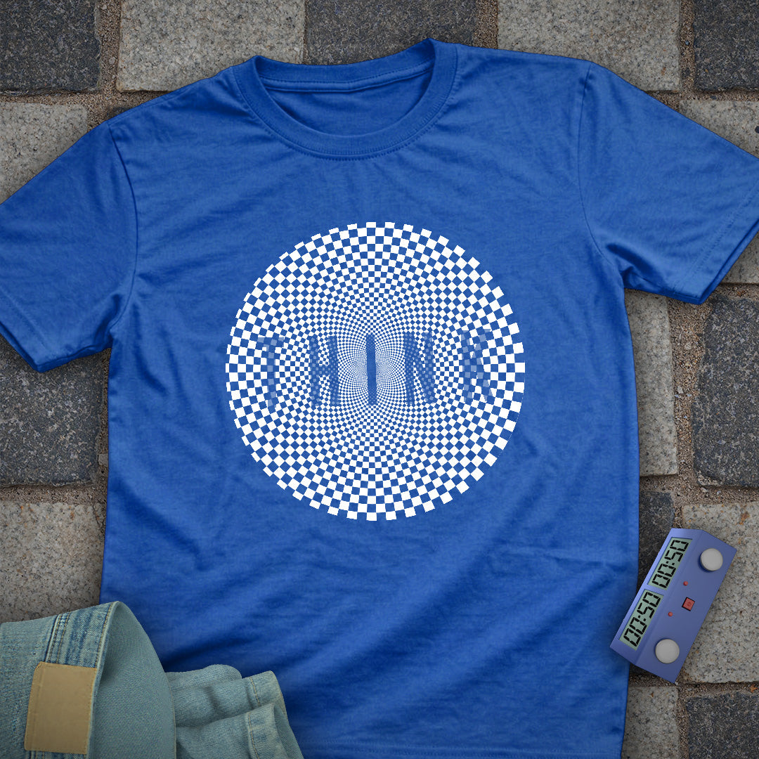 Think Illusion Chess T-Shirt