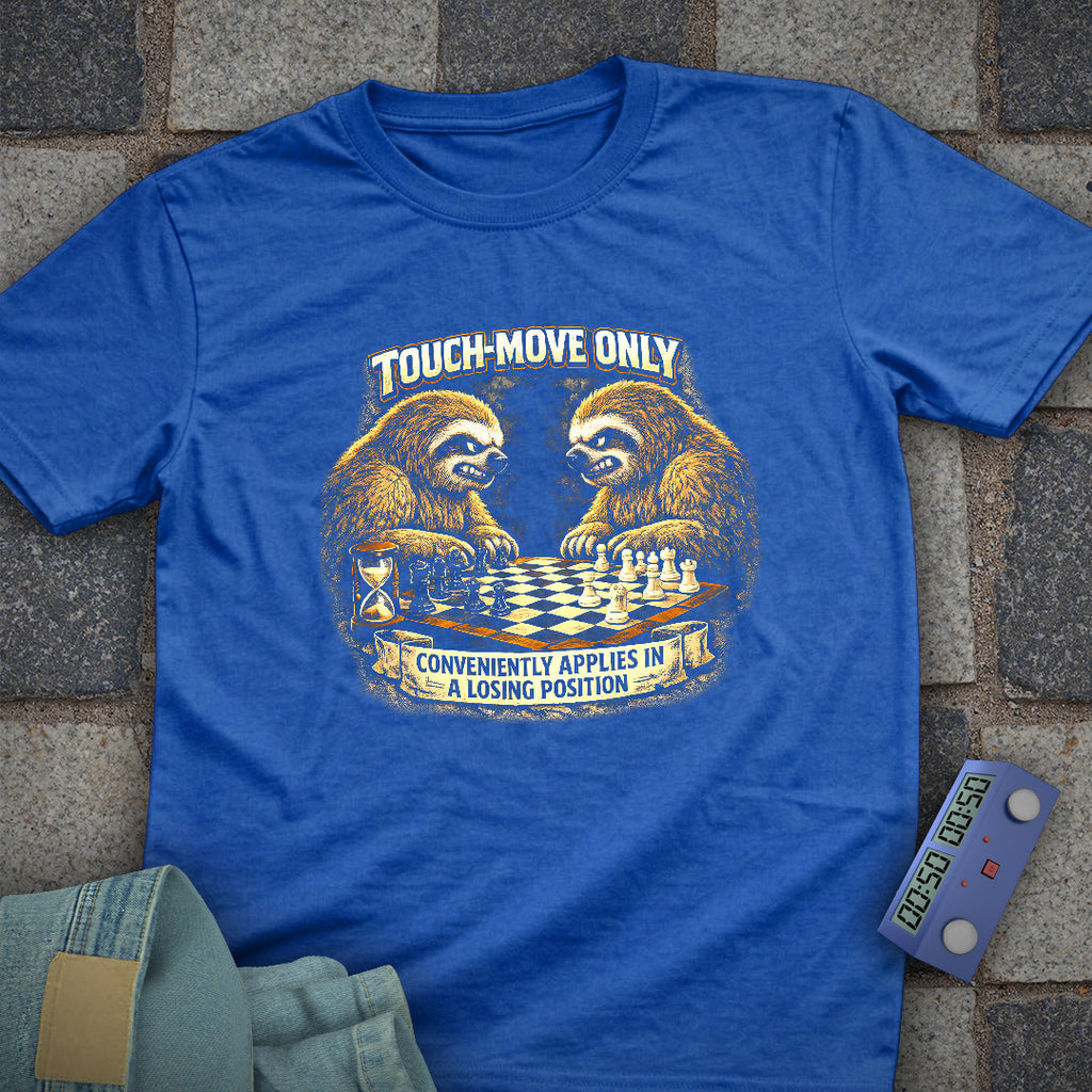 Touch Move Applies Chess T-Shirt