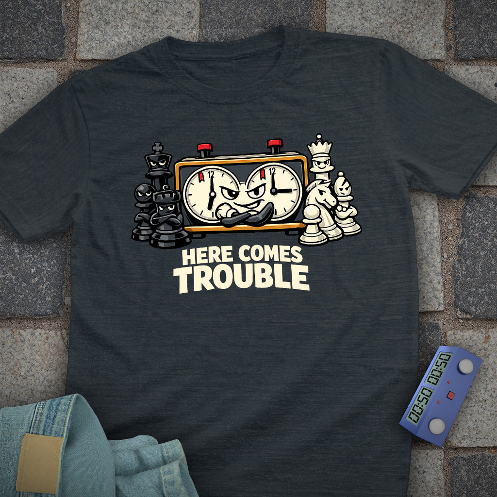 Here Comes Time Trouble T-shirt