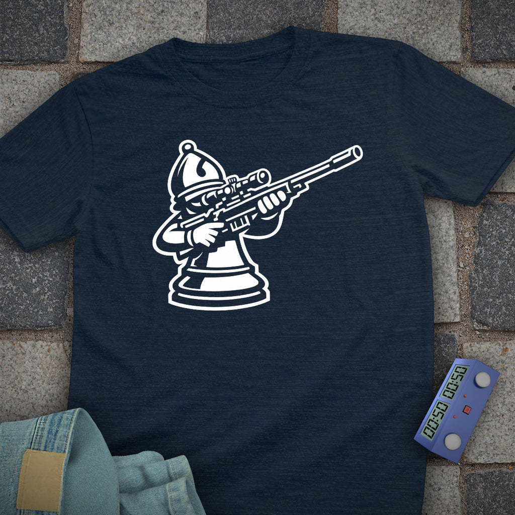 Bishop Sniper Chess T-Shirt