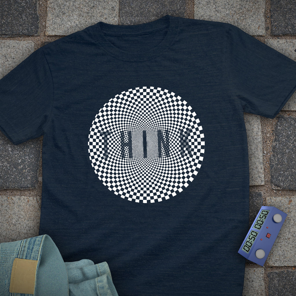 Think Illusion Chess T-Shirt