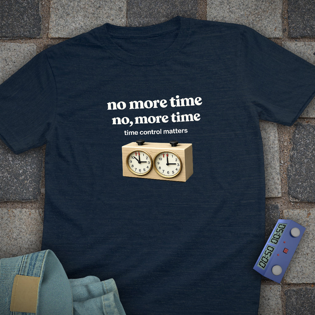 Time Matters Chess T-Shirt