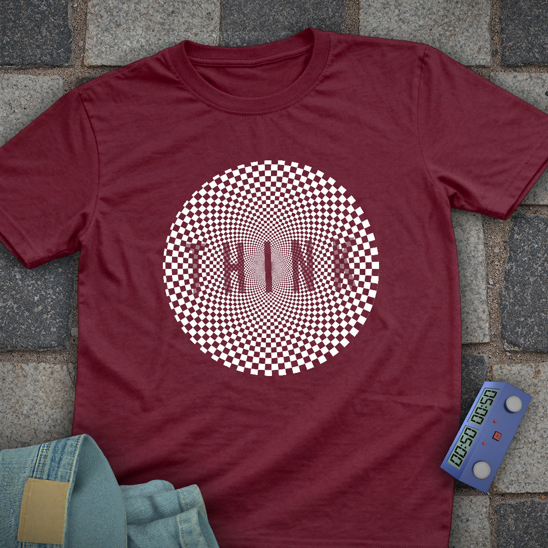 Think Illusion Chess T-Shirt