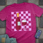 Chess Mom Wine T-Shirt