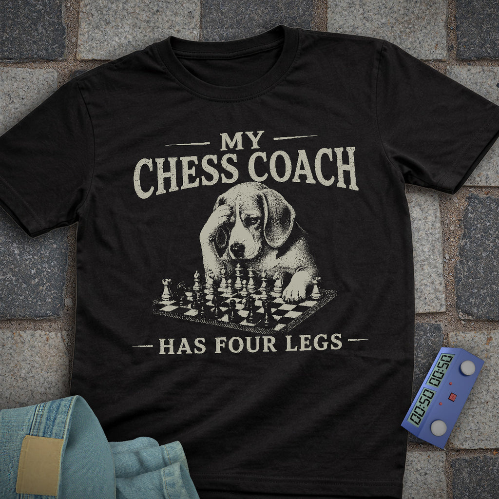 Beagle Chess Coach T-Shirt