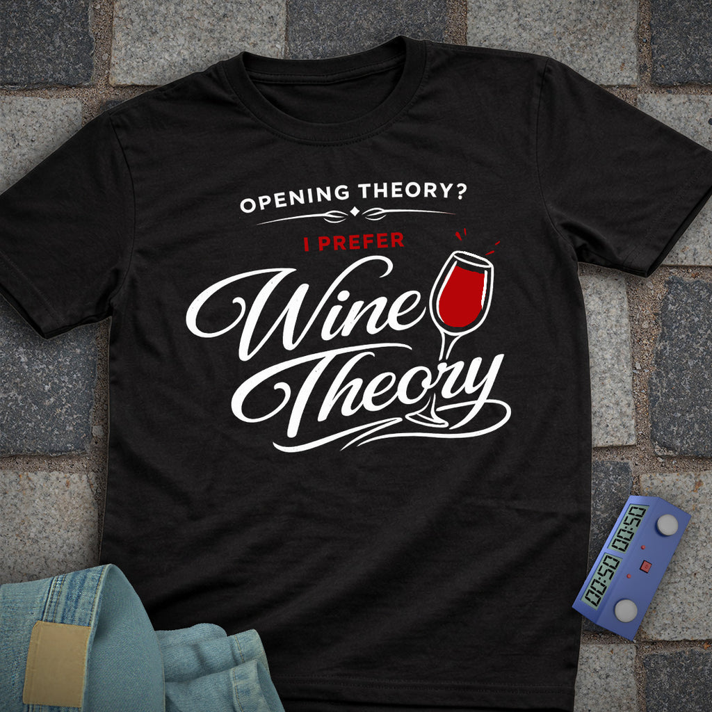 Wine Theory Chess T-Shirt