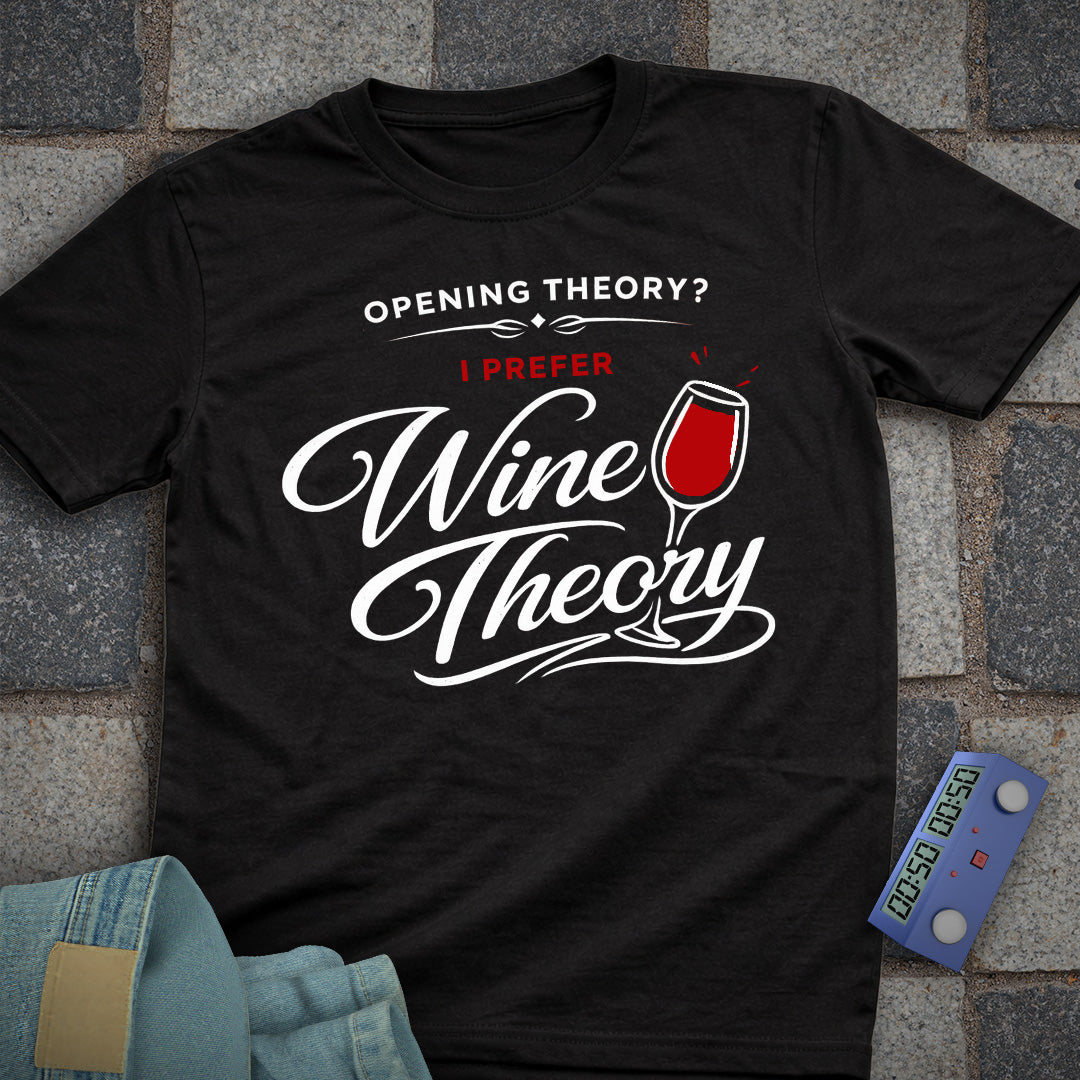 Wine Theory Chess T-Shirt