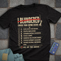 Coping Excuses Chess T-Shirt
