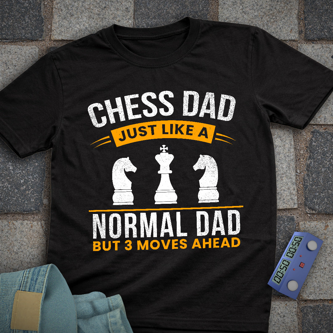 3 Moves Chess Dad T-Shirt