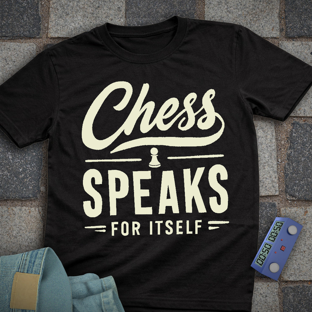 Chess Speaks Itself T-Shirt