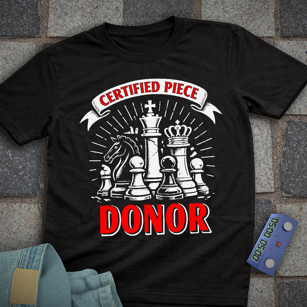 Certified Donor Chess T-Shirt