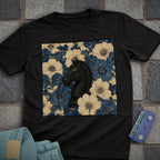 Knight Floral Chess T-Shirt