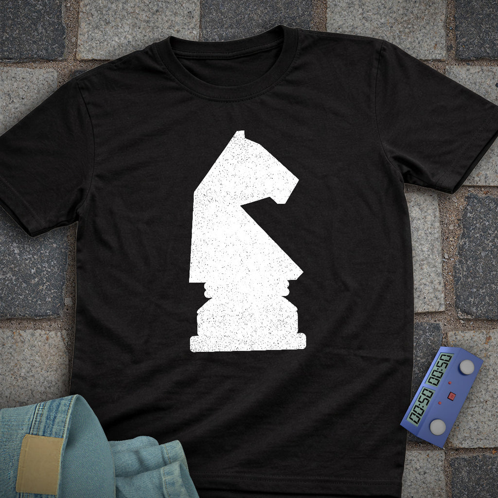 Knight Distressed Chess T-Shirt