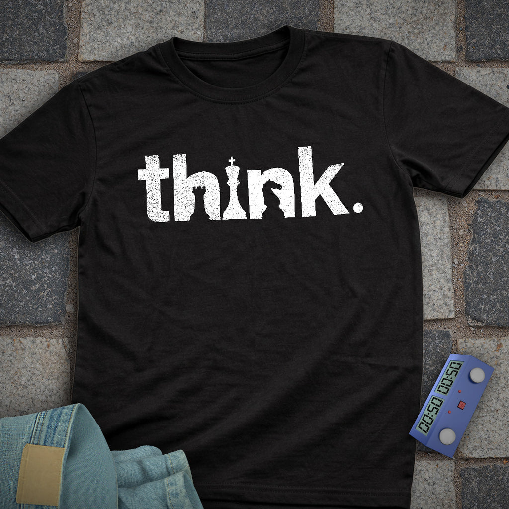 Think Shapes Chess T-Shirt