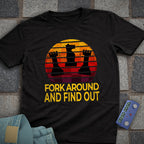 Fork Find Out Chess T-Shirt