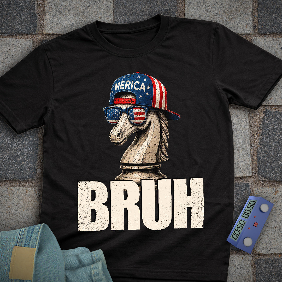 Patriotic Knight Bruh T-Shirt