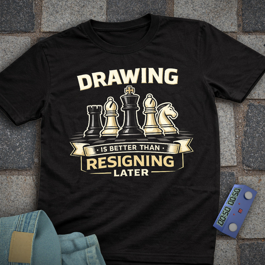 Draw is Better than Resign T-Shirt