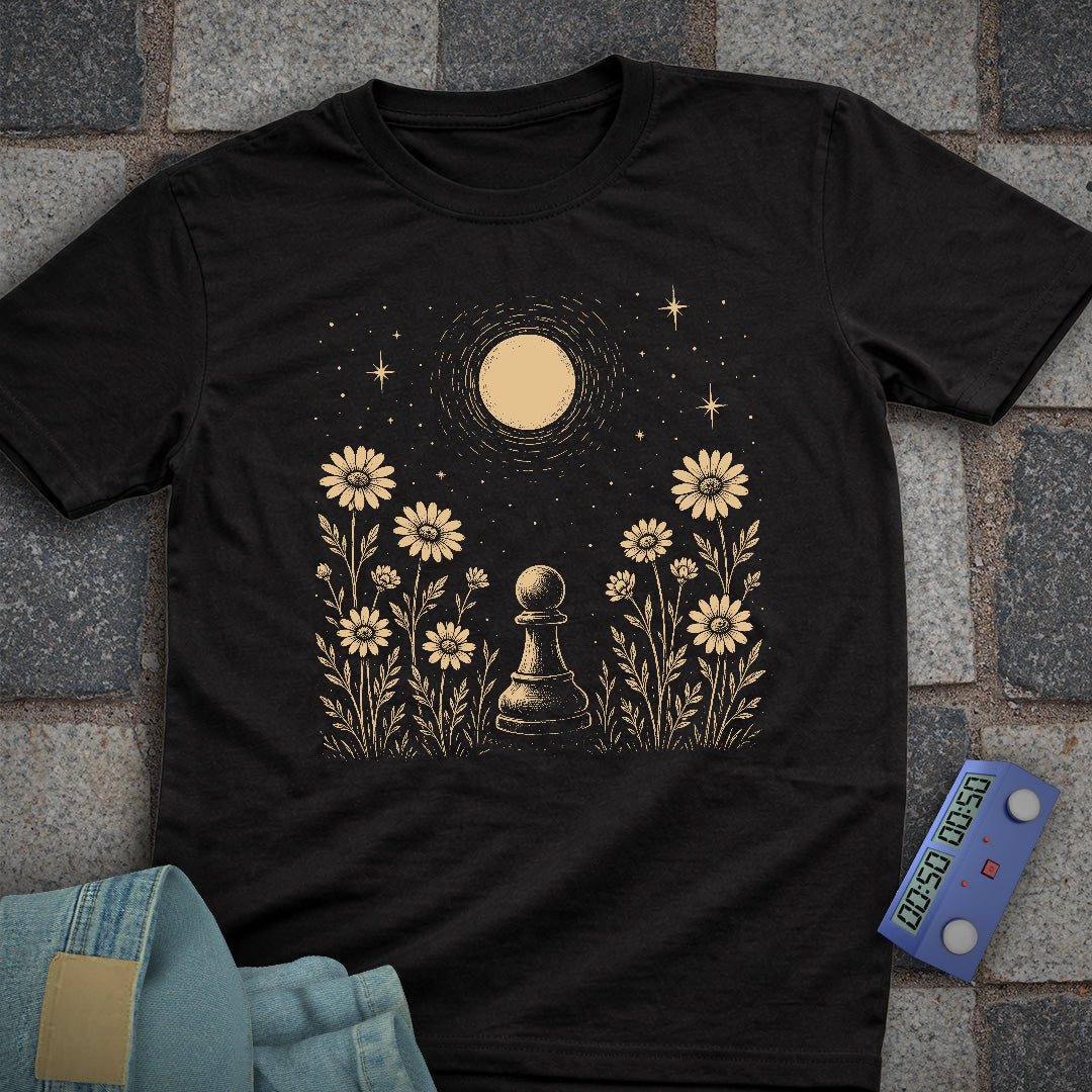 Press Flowers Pawn T-Shirt