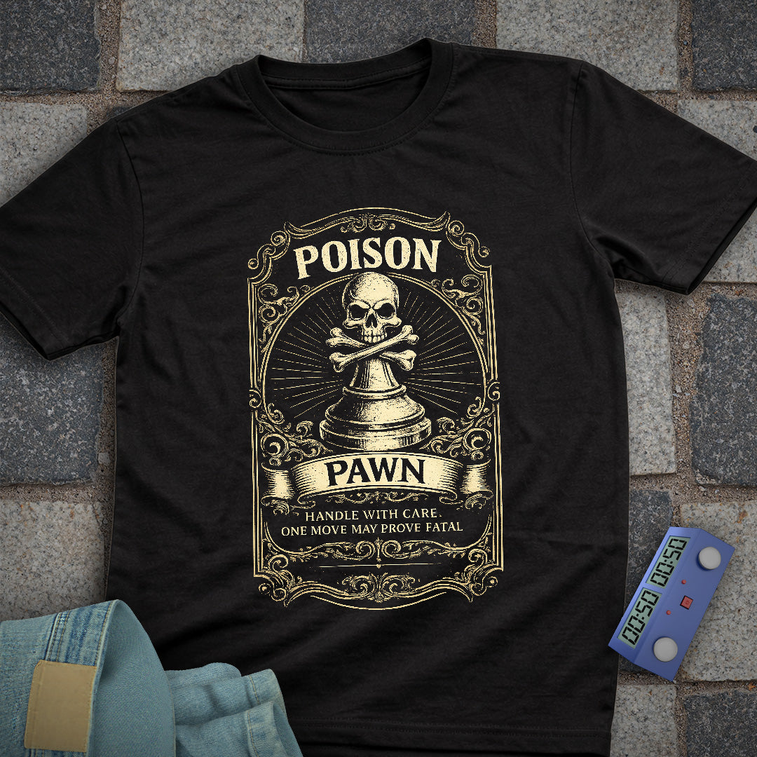 Poison Pawn Chess T-Shirt