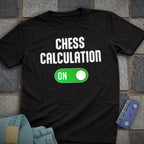 Chess Calculation On T-Shirt