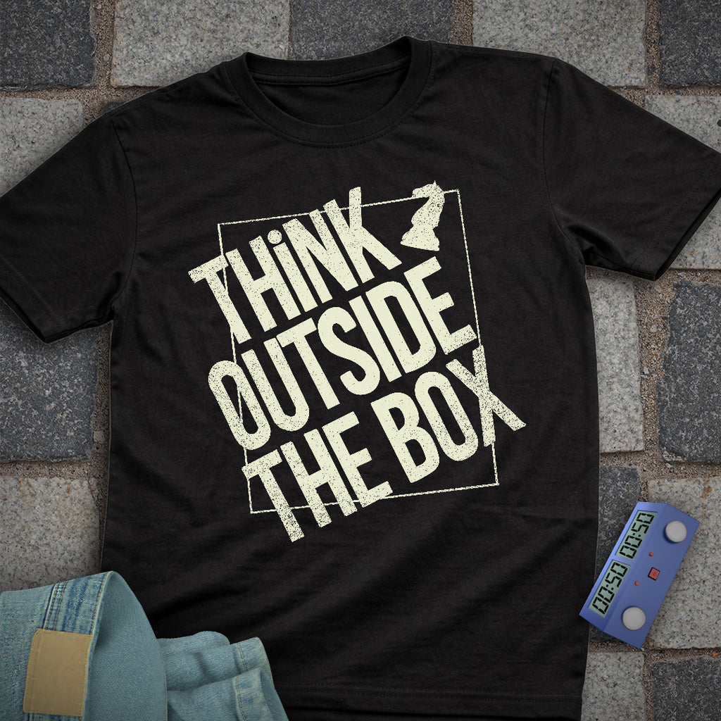 Think Outside Chess Box T-Shirt