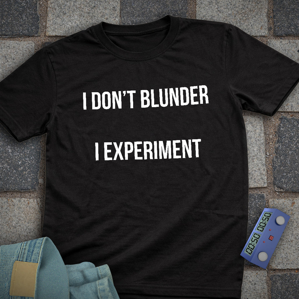 I Experiment Chess T-Shirt