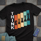 Think Staggered Retro T-Shirt