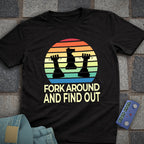 Fork & Find Out Chess T-Shirt