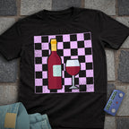Chess Mom Wine T-Shirt