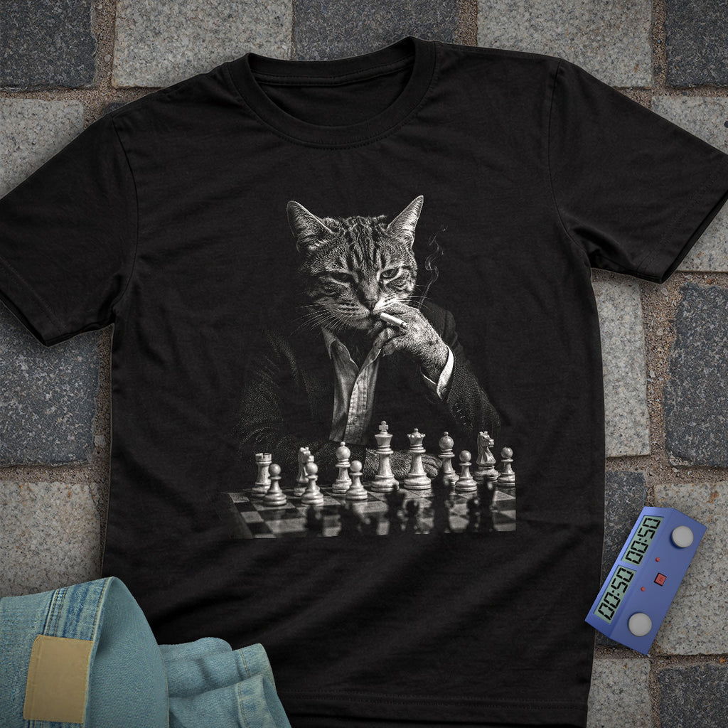 Cat Smoking T-Shirt