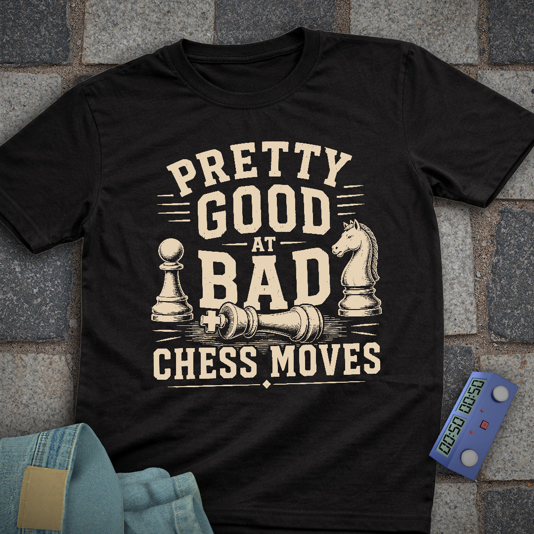 Good at Bad Chess Moves T-Shirt