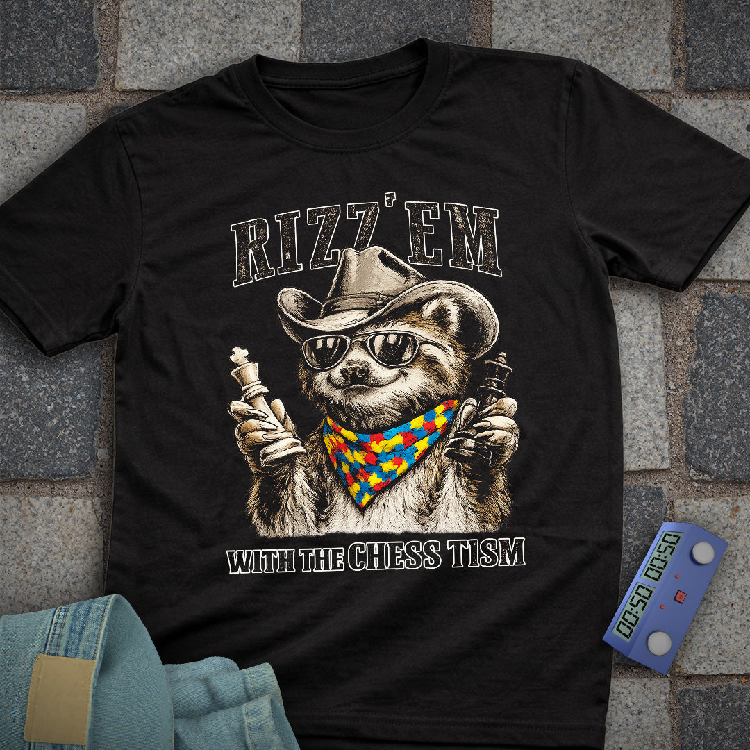 Chesstism' Autism Chess T-Shirt